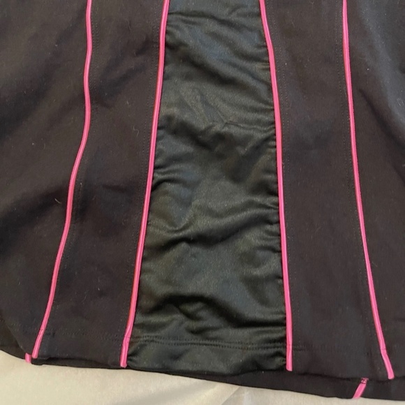 NWT! Bebe Bebe Sport Piping Corset Top LARGE - Picture 4 of 14